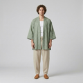 Relaxed Kimono-Inspired Overshirt