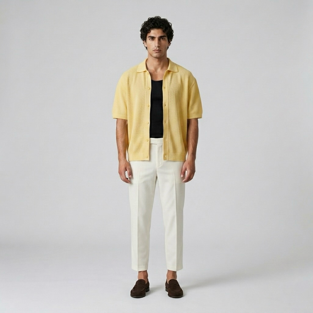Textured Resort Shirt