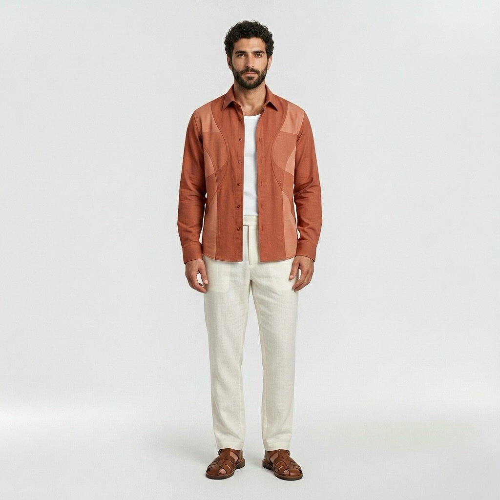 Panel Detail Shirt